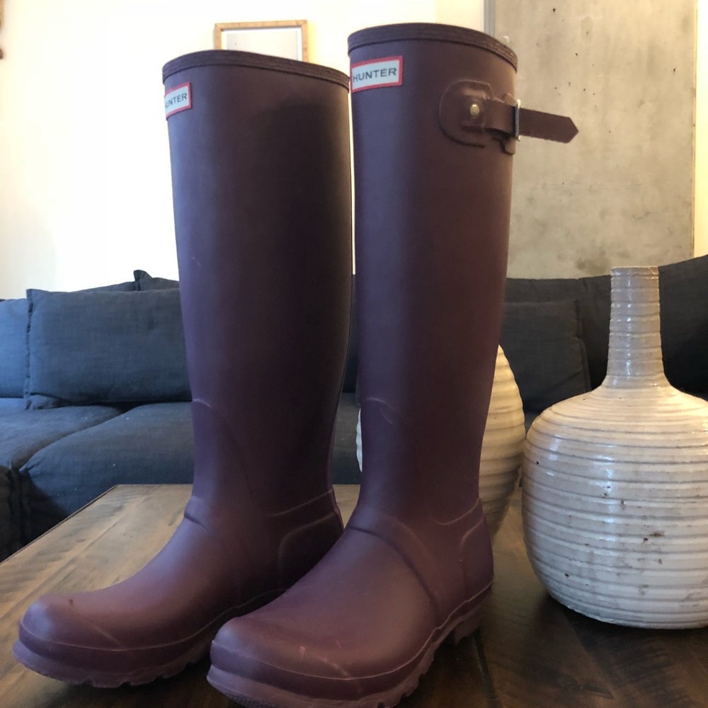 Tall Hunter Boots Women’s Size 8